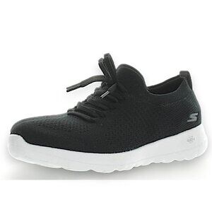 Skechers Go Walk Joy Black Slip On Knit Comfort Sneakers, Women's Size 6